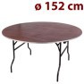Tavolo pieghevole per banchetti e ricevimenti MR ø153cm