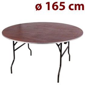 Tavolo pieghevole per banchetti e ricevimenti MR ø165cm