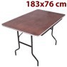 Tavolo pieghevole ME 183x76cm