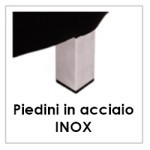 Piedi in acciaio INOX