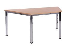 Tavolo trapezio per conferenza e riunione NOVARO T 160x80cm