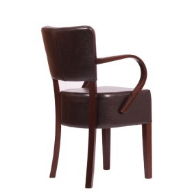 Sedia imbottita con braccioli TILO AL