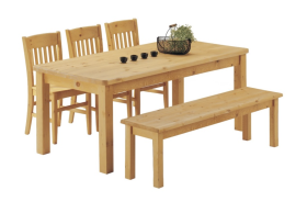 Tavolo in legno massello per ristoranti e bar FRANCA SF