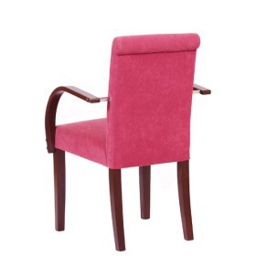 Sedia imbottita con braccioli GELA AL